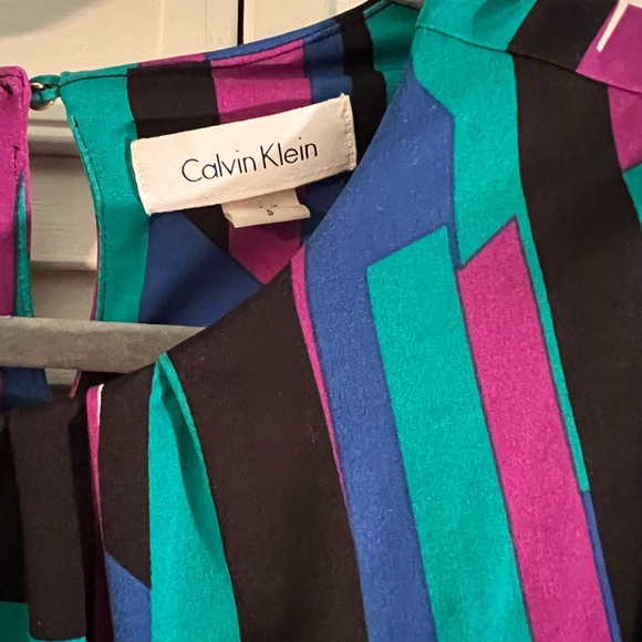 Calvin Klein Multicolored Top, size- small - Picture 3 of 4